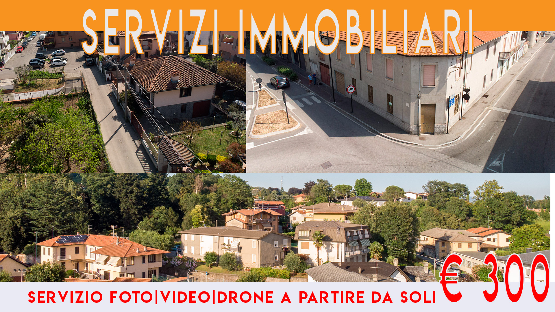 Servizi foto video drone immobiliari